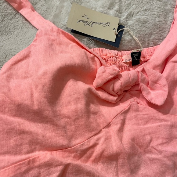 NWT Universal Thread Linen Blend Crop Top - Picture 2 of 5